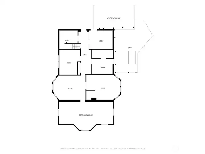 Basement floor layout Basement floor layout