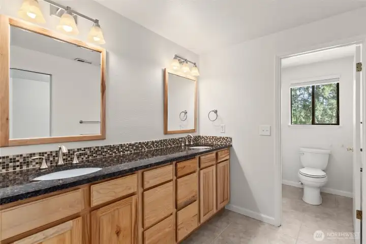 Upper floor full bath Upper floor full bath