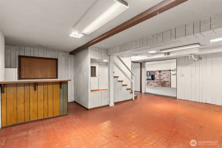 Basement with kitchenette Basement with kitchenette