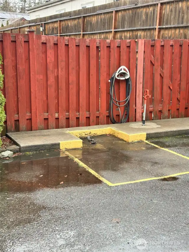 RV dump station