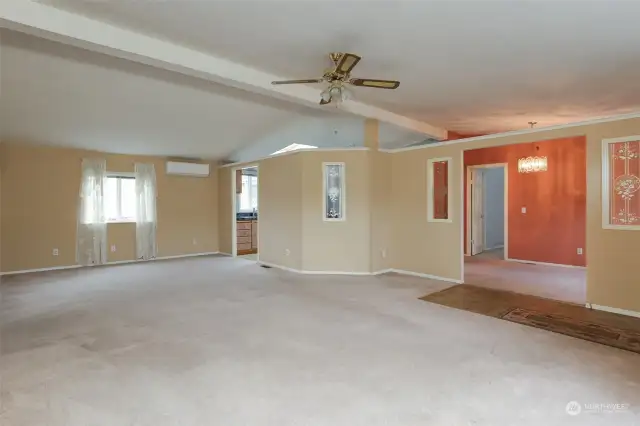 Open floor plan