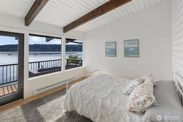 Primary bedroom with deck access