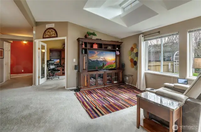 View of Office from Living Room