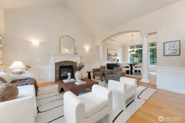 Warm and inviting living spaces