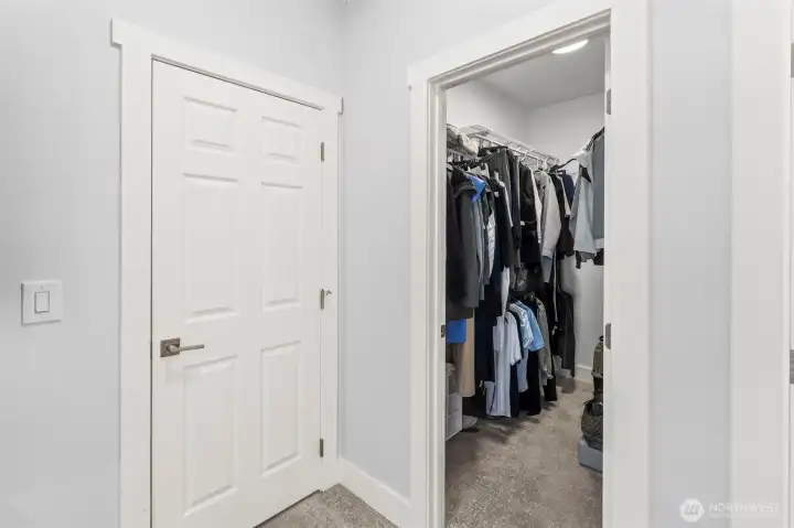 Primary Walk In Closet