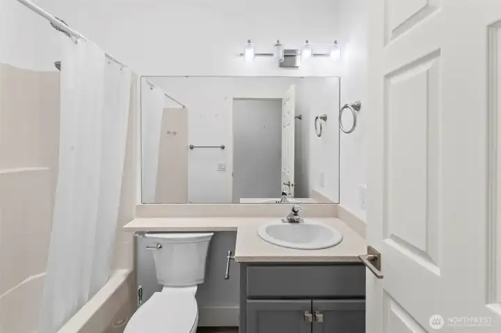 hallway bathroom