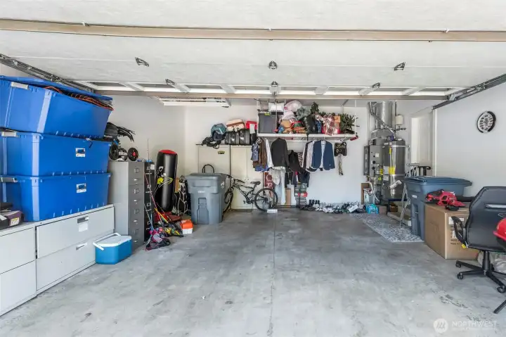 interior of garage