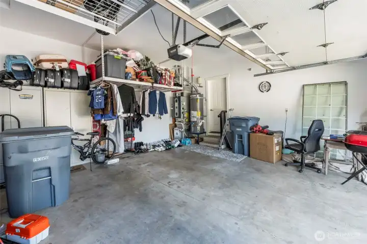 interior of garage
