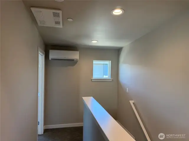 Upstairs landing