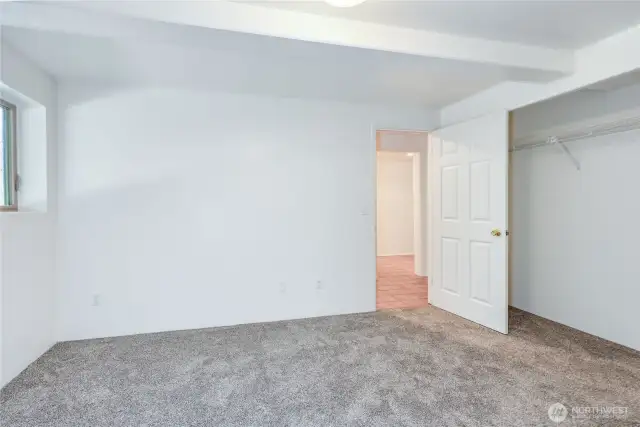 Official bedroom #3. Window to driveway