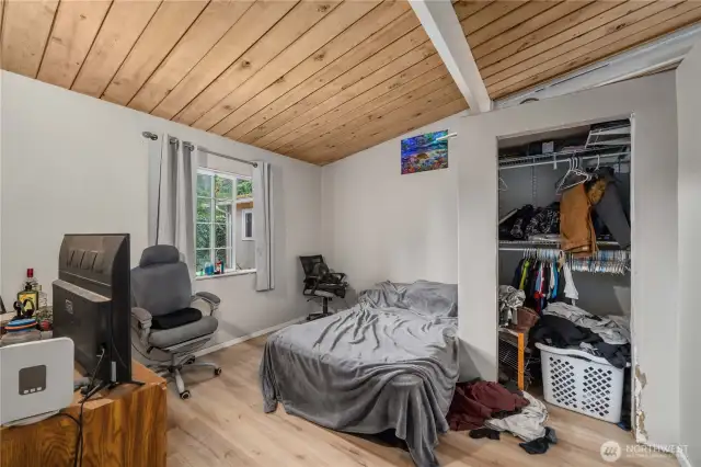 Primary bedroom with private 3/4 bath.