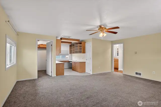 Nice desk or dressing area of primary bedroom
