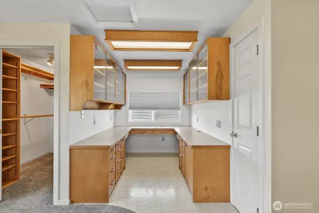 Custom built in possible craft area