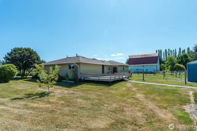 Side view of home