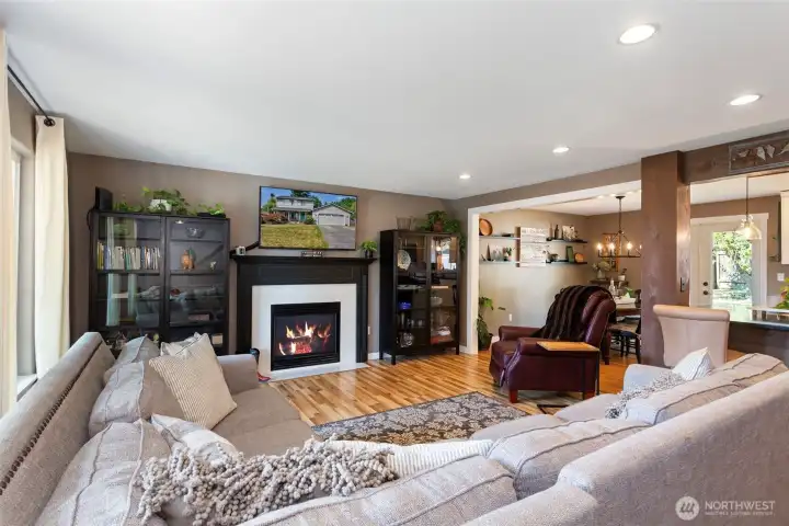 Spacious Living Room