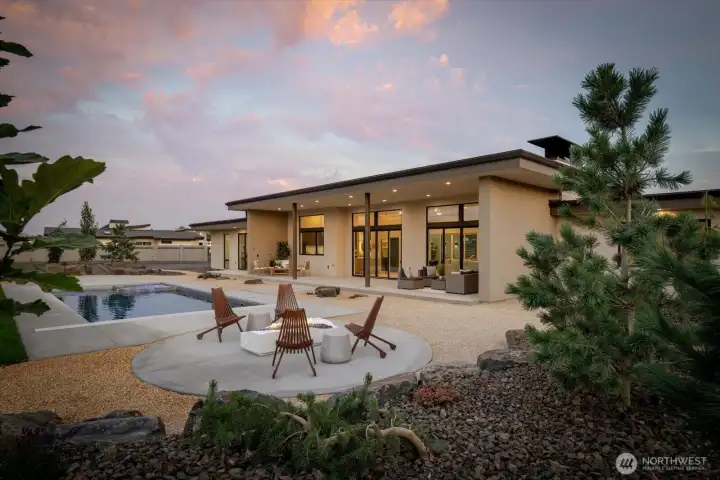 Back yard oasis