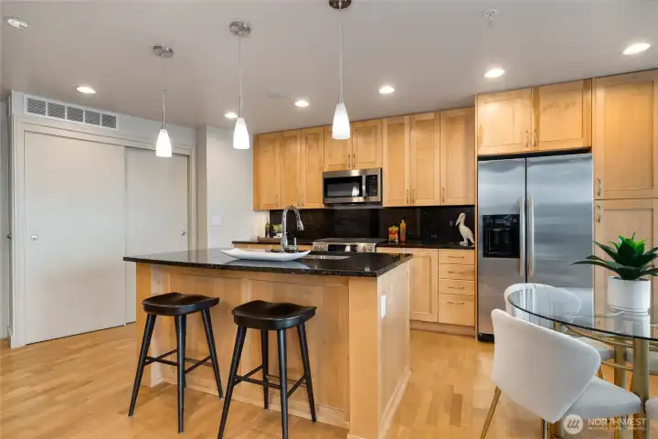 Expansive Kitchen
