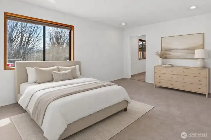 2nd bedroom on other wing of home.