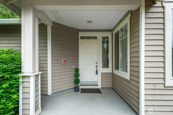 Front entrance