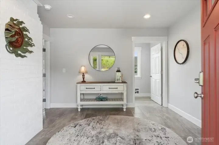 Front entry way