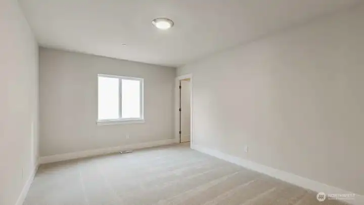 Upstairs bedroom 2. Photos are for representation only.  Features, colors and selections may differ from photograph. See site agent for details.