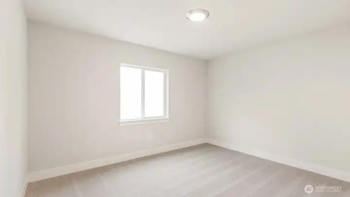 upstairs bedroom 3. Photos are for representation only.  Features, colors and selections may differ from photograph. See site agent for details.