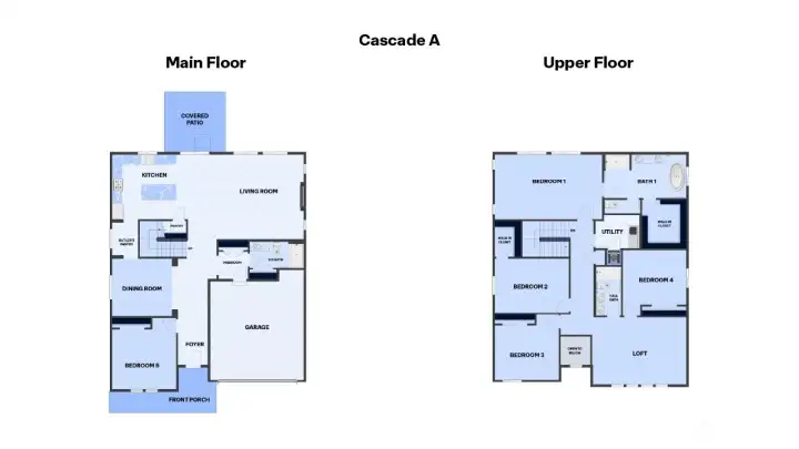 Cascade A Floor Plan