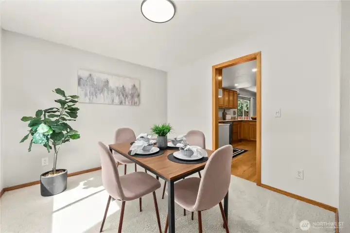 upper floor dining