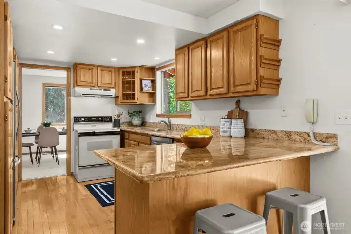 upper floor main kitchen