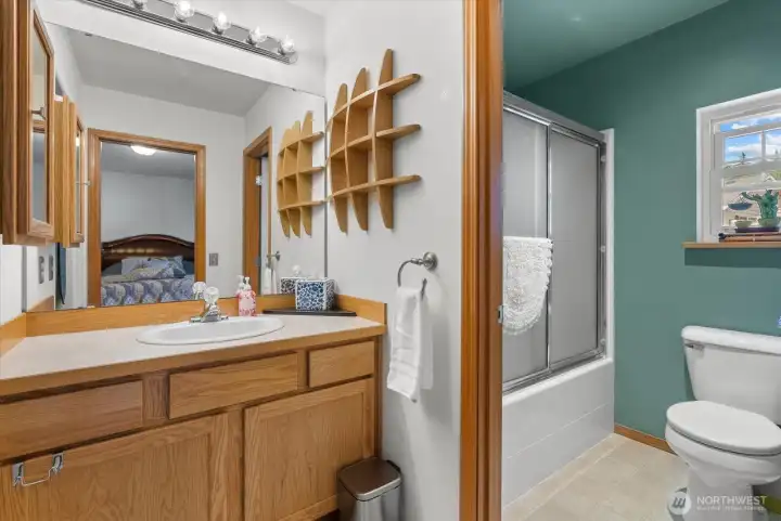 Primary Bathroom and walk in closet
