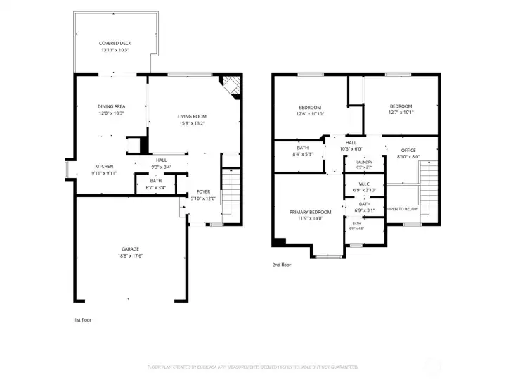 Floor plan schematic of this property.