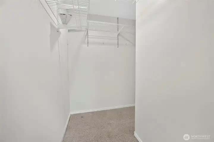 Upstairs huge walk in closet of the living/family room Upstairs huge walk in closet of the living/family room