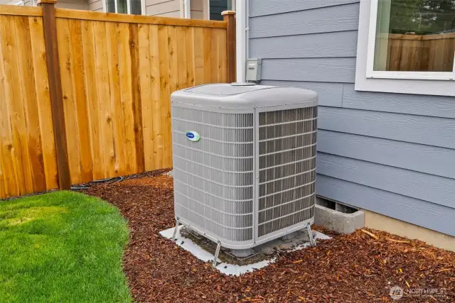 5 stage heatpump is standard!
