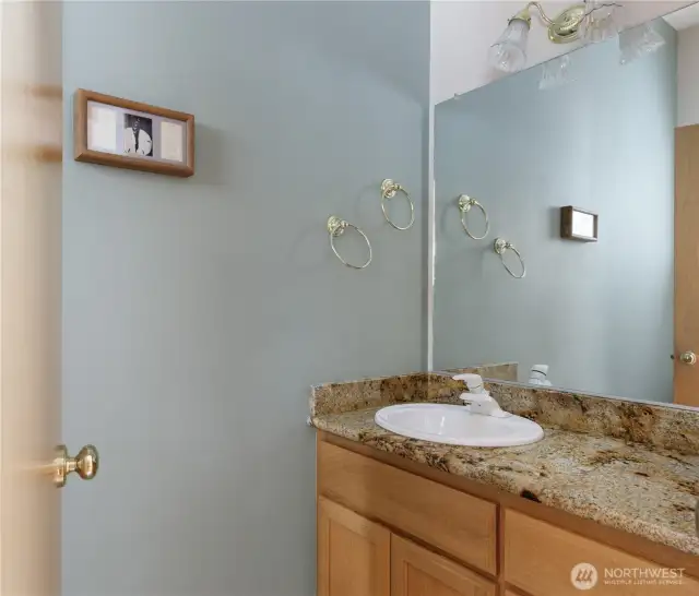 Upstairs Half Bath