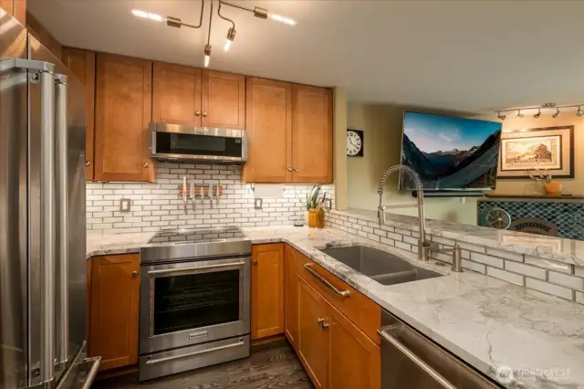 Top of the line Kitchenaid appliances