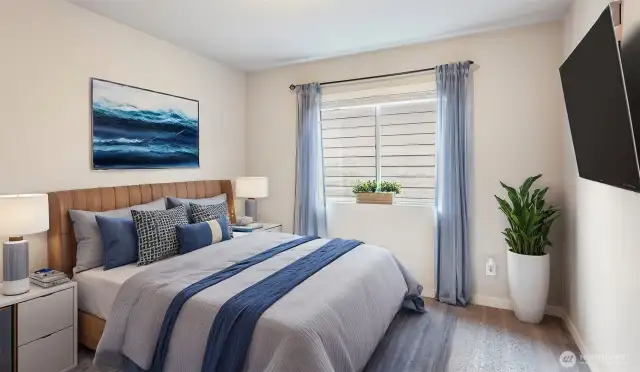 Virtually staged. Additional bedroom.