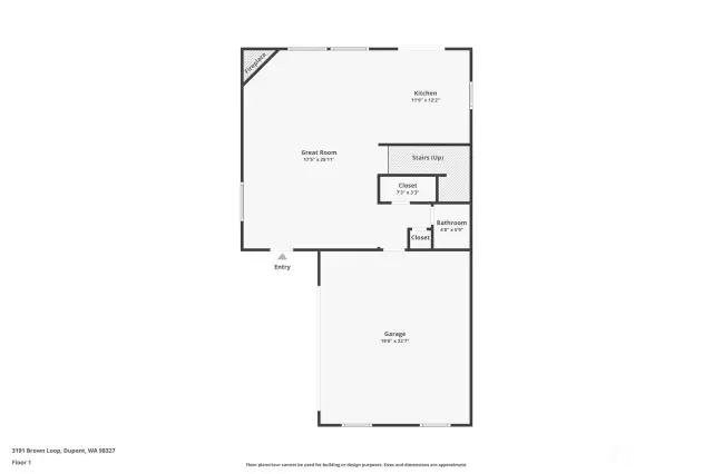 Downstairs Floorplan.