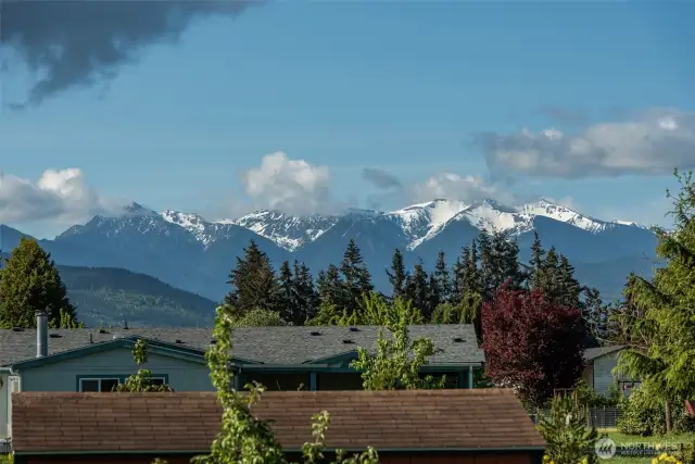 Mountain View from back deck!