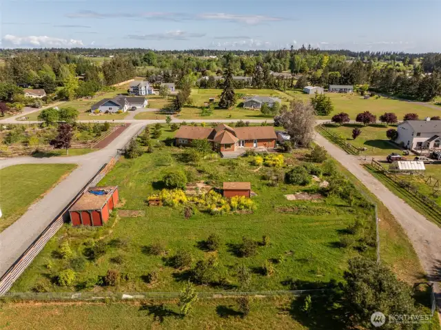 Unique Design of Home w/ Multiple Garden Areas