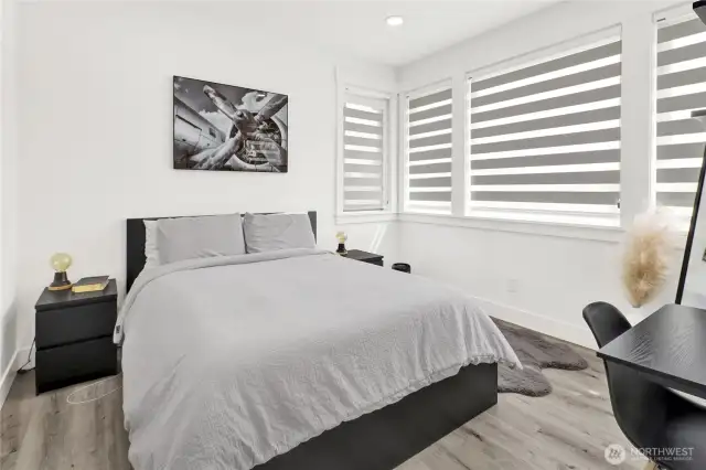 Bedroom with ensuite bath