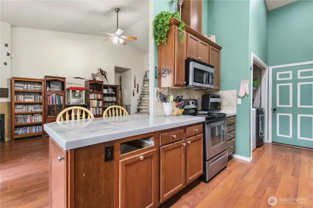 Space to cook and eat!