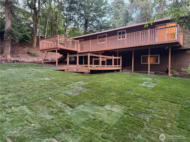 Ample outdoor space for entertaining