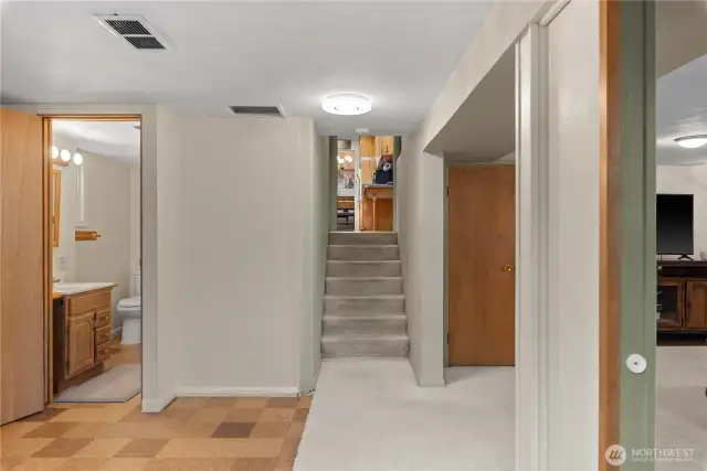 Basement Living/ Flex Space