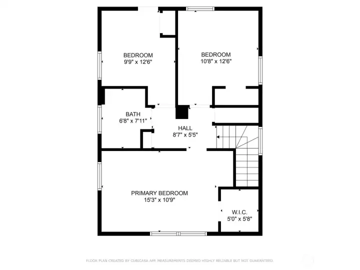 Upper Level Floorplan