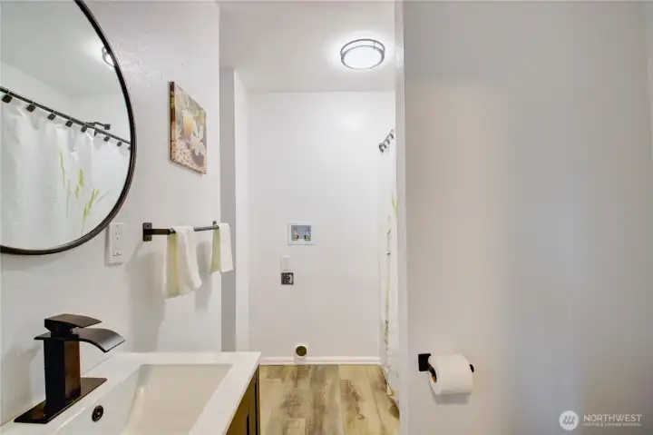 Full Bath off Dining Room