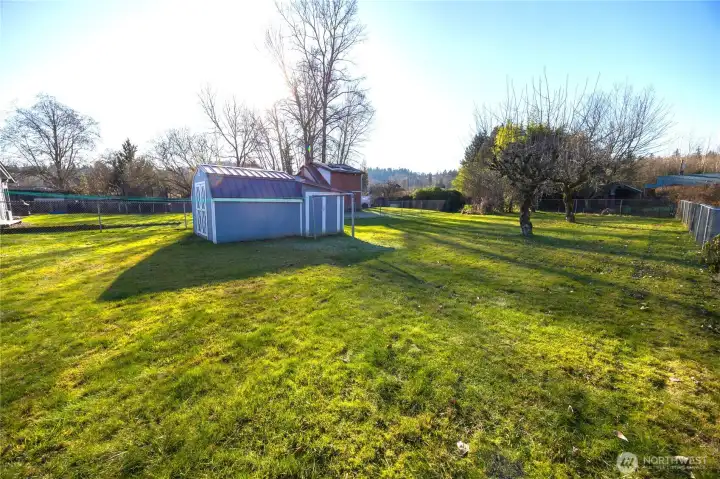 Beautiful fruit trees on the property