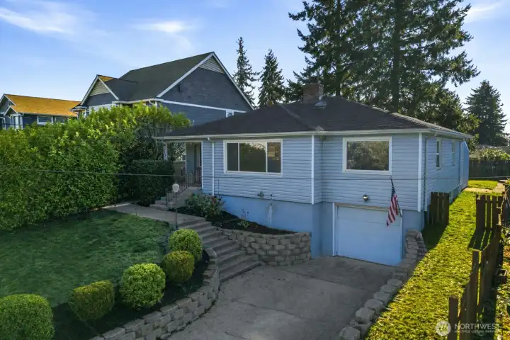 Classic Tacoma North End charm with opportunity to add value, ideally located near the heart of the Proctor District.