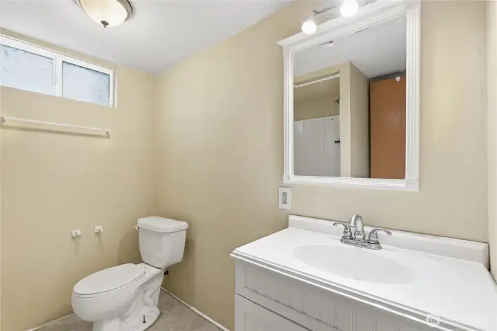 Downstairs Bathroom.