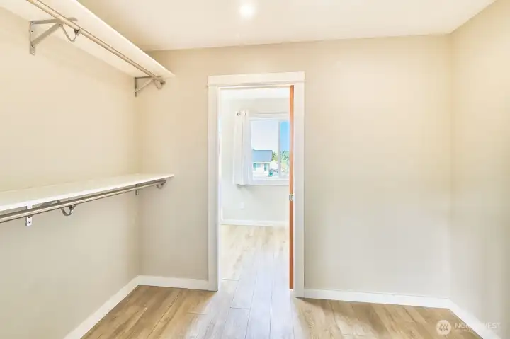 Primary Walk-in Closet