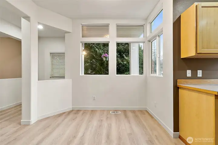 Eat in Kitchen space